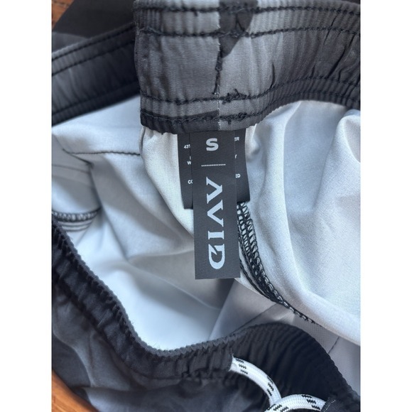 Avid Fishing Shorts Men Small (31x6) All Day Hybrid Black Camo Quick Dry Pockets - Picture 5 of 9